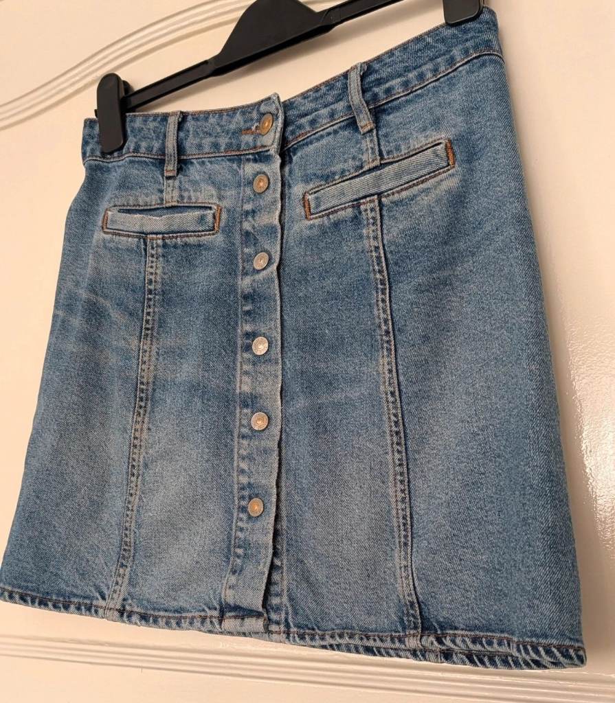 Pull & Bear Denim Skirt M