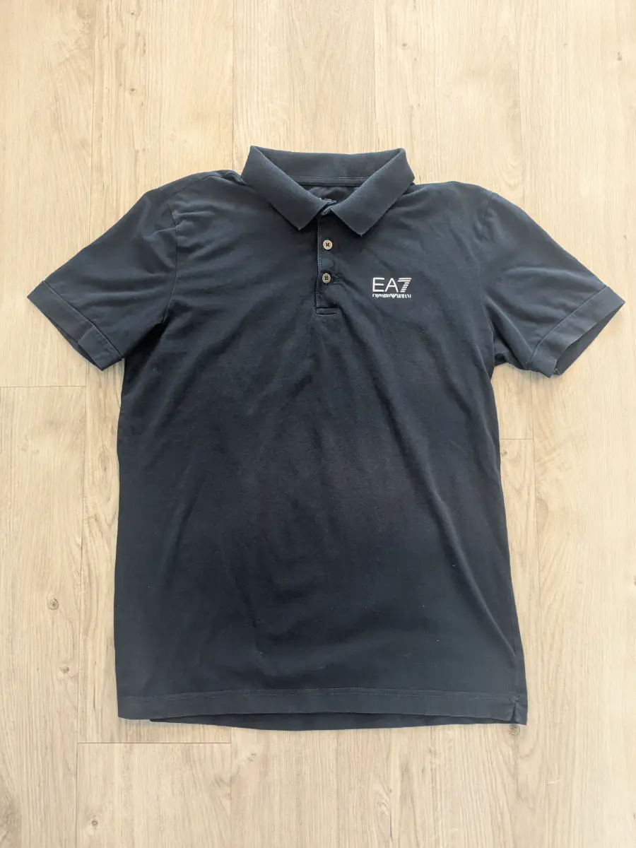 Emporio armarni navy polo shirt