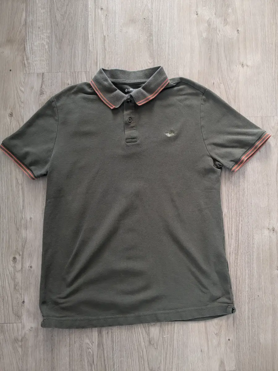 Lotto green polo shirt