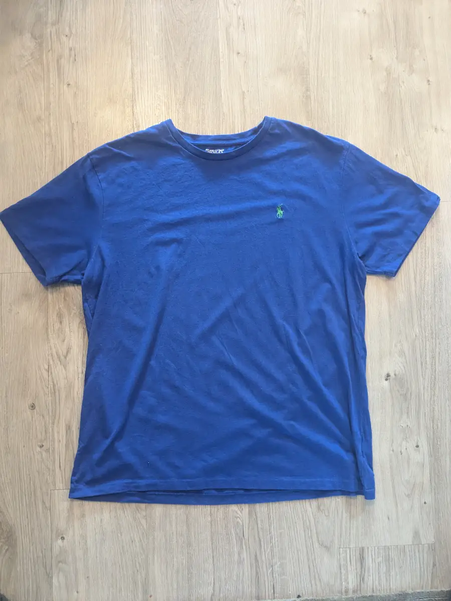 Ralph Lauren blue t shirt short sleeve crew neck