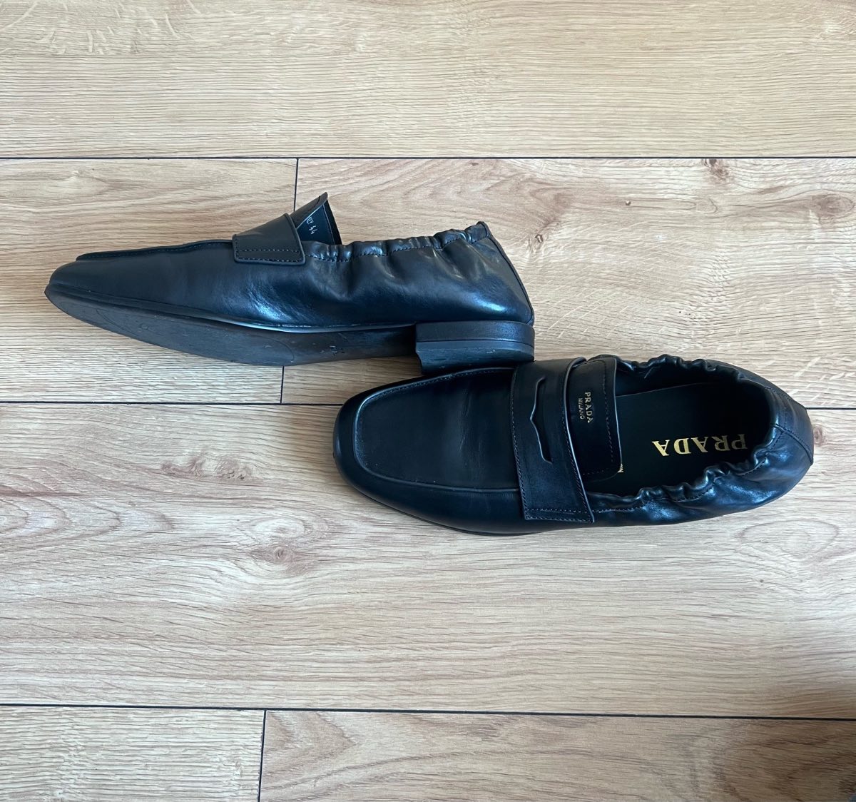 Vintage Prada Penny Loafers Size: 9.5 UK Excellent Condition