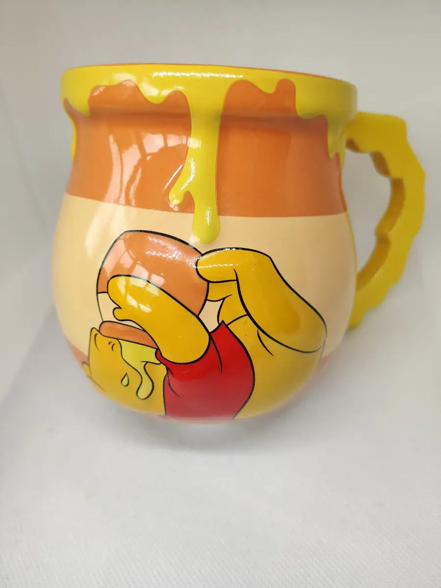 Disney Mug Winnie The Pooh 3D Honey Pot RARE Large Ceramic Collectable Gift VGC