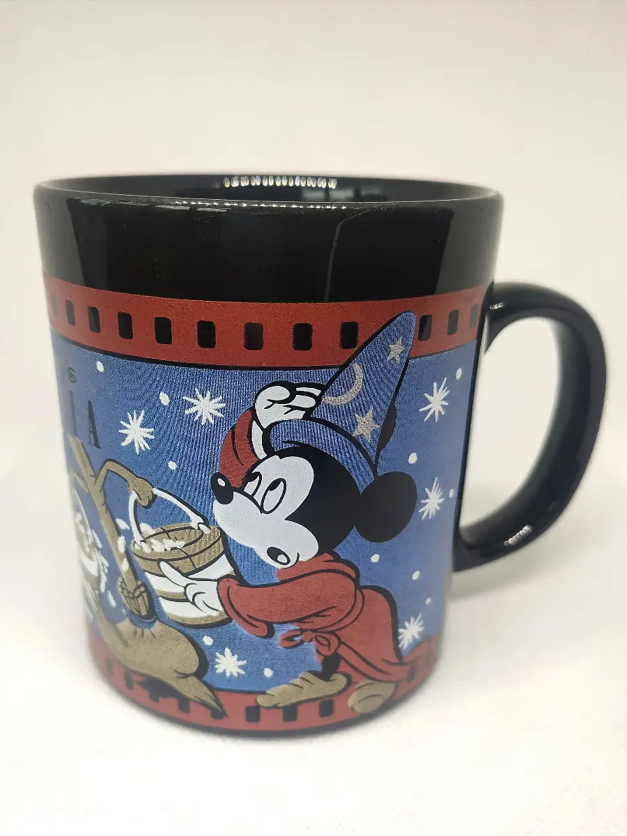 Disney Fantasia Mug Kilncraft Sorcerer Mickey Film Roll Collectable Tea Coffee