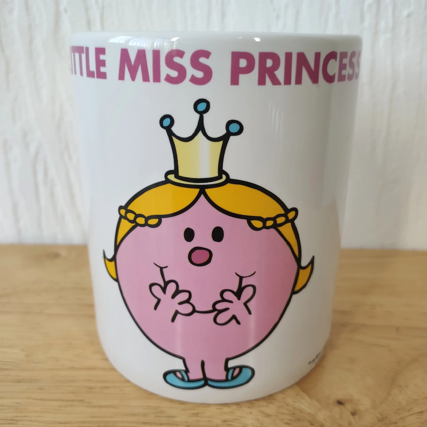 Mr Men Little Miss Princess Ceramic Storage Pot Utensil Jar Container Holder