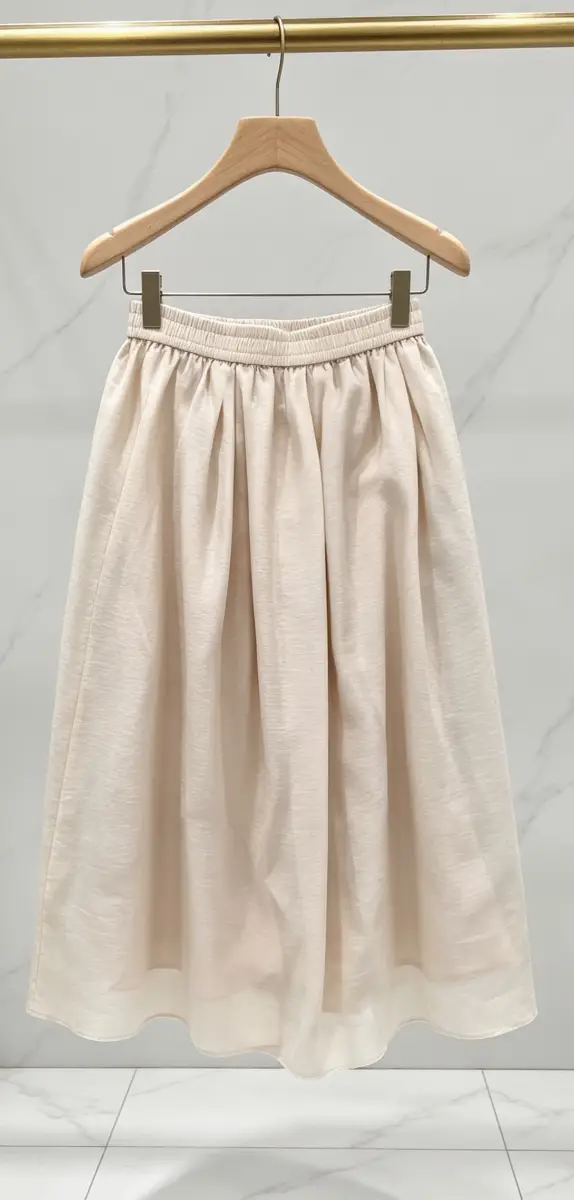 H&M summer chiffon style midi skirt
