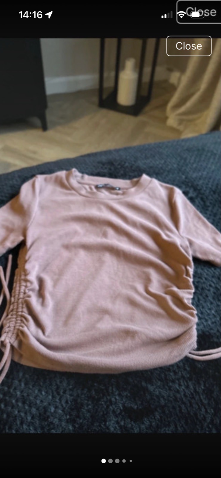 Zara top size 8