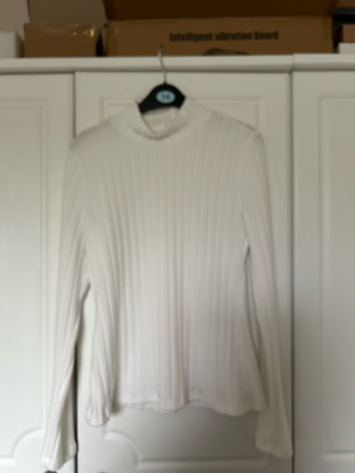 Light fleeced turtle neck jumper size 12-14