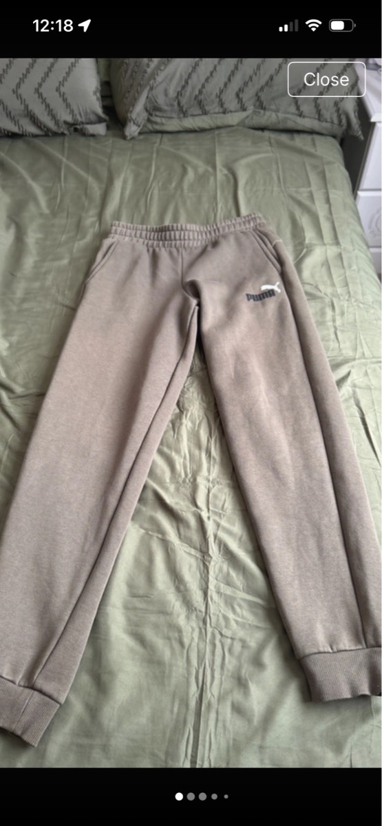 Boys Puma joggers aged 13-14