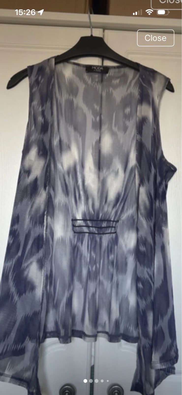 Light summer waistcoat size 12-14