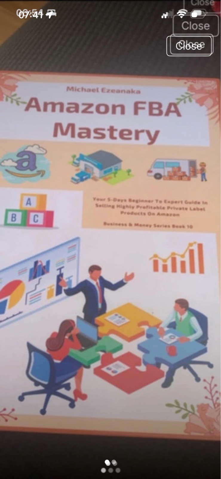 Amazon FBA mastery book