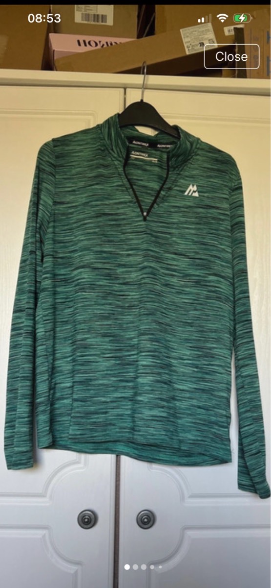 Boys 1/4 zip Montirex top size XL 14-15