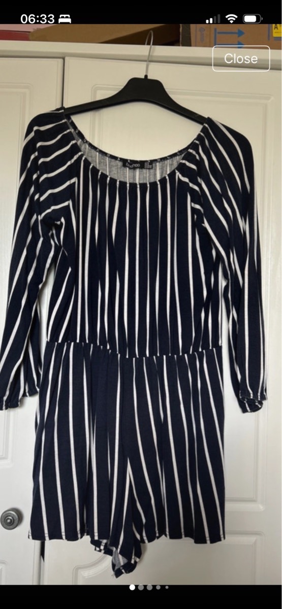 Boohoo playsuit size 16