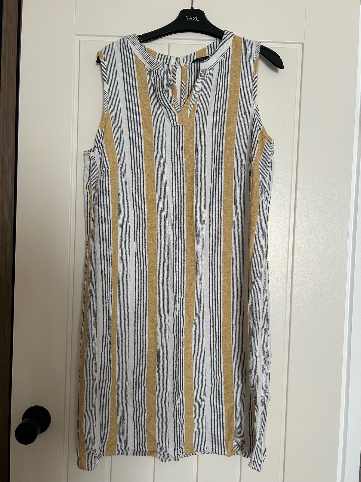 Linen mix dress size 12-14
