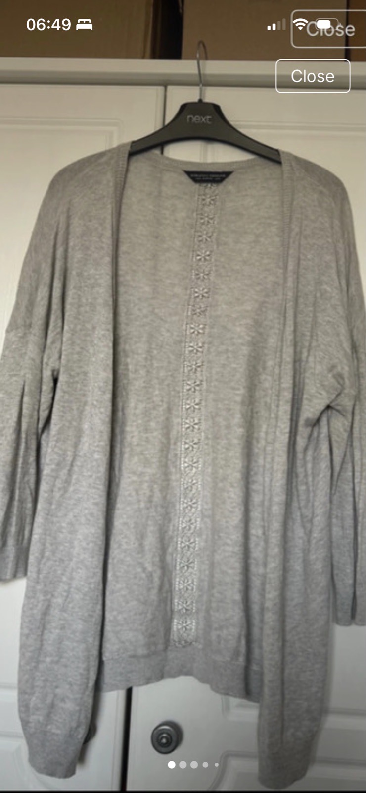 Dorothy Perkins cotton mix cardigan size 14