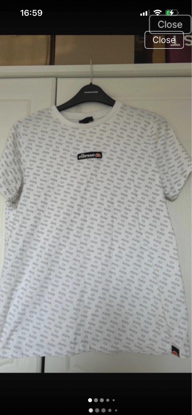 Boys Ellesse cotton t shirts aged 13-14