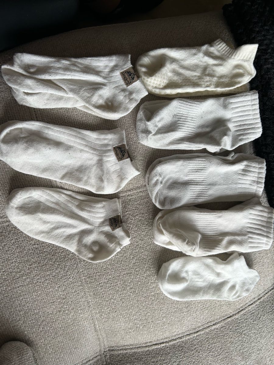 Ladies cotton mix trainer socks size 4-6