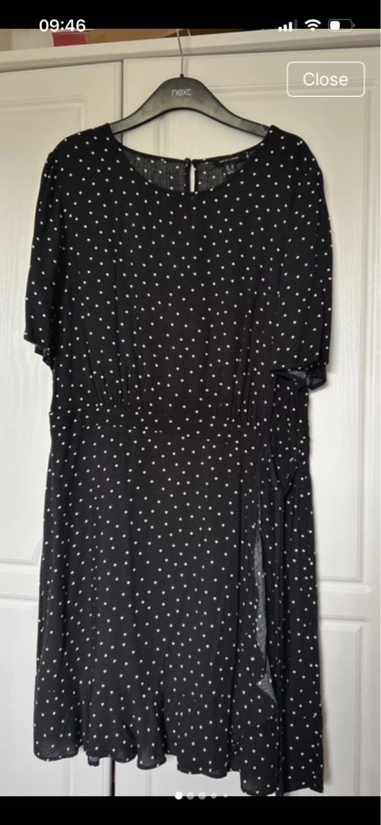 New Look mock wrap dress size 16