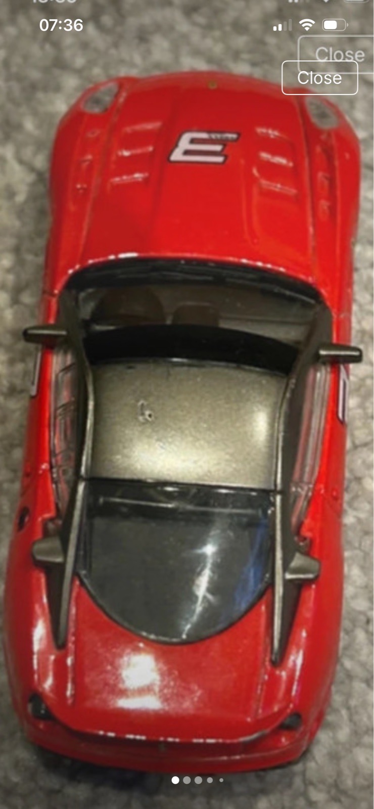 Ferrari 599XX model car 1/43