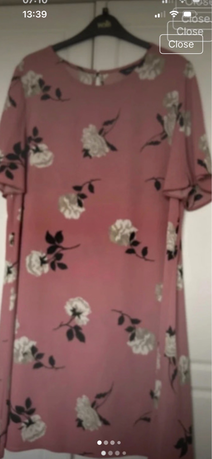 New Look summer floral dress size 16