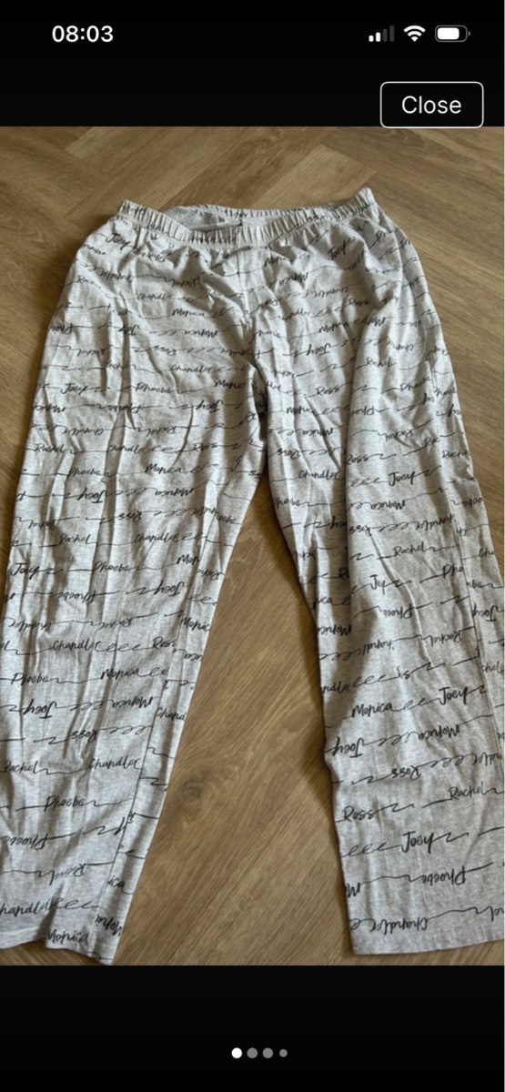 Friends 100% cotton pj bottoms size 16-18