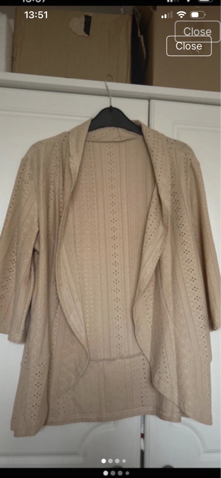 Light summer jacket size L 12-14