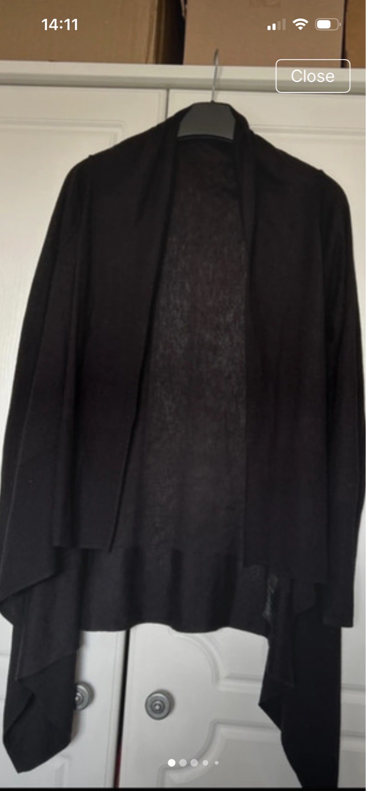 H&M shawl style cardigan size S 8-10