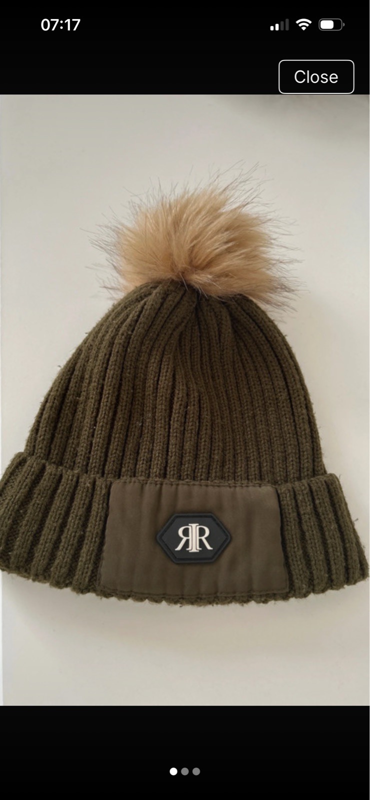 Boys River Island beanie aged 5-12