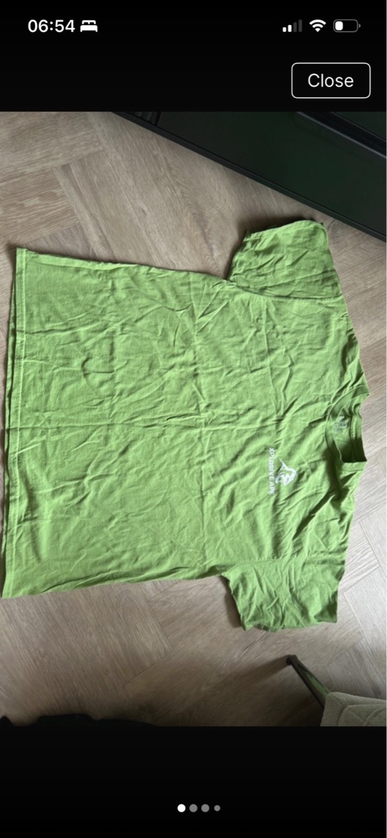 Men’s Explosive Ape Green cotton t shirt size XXL