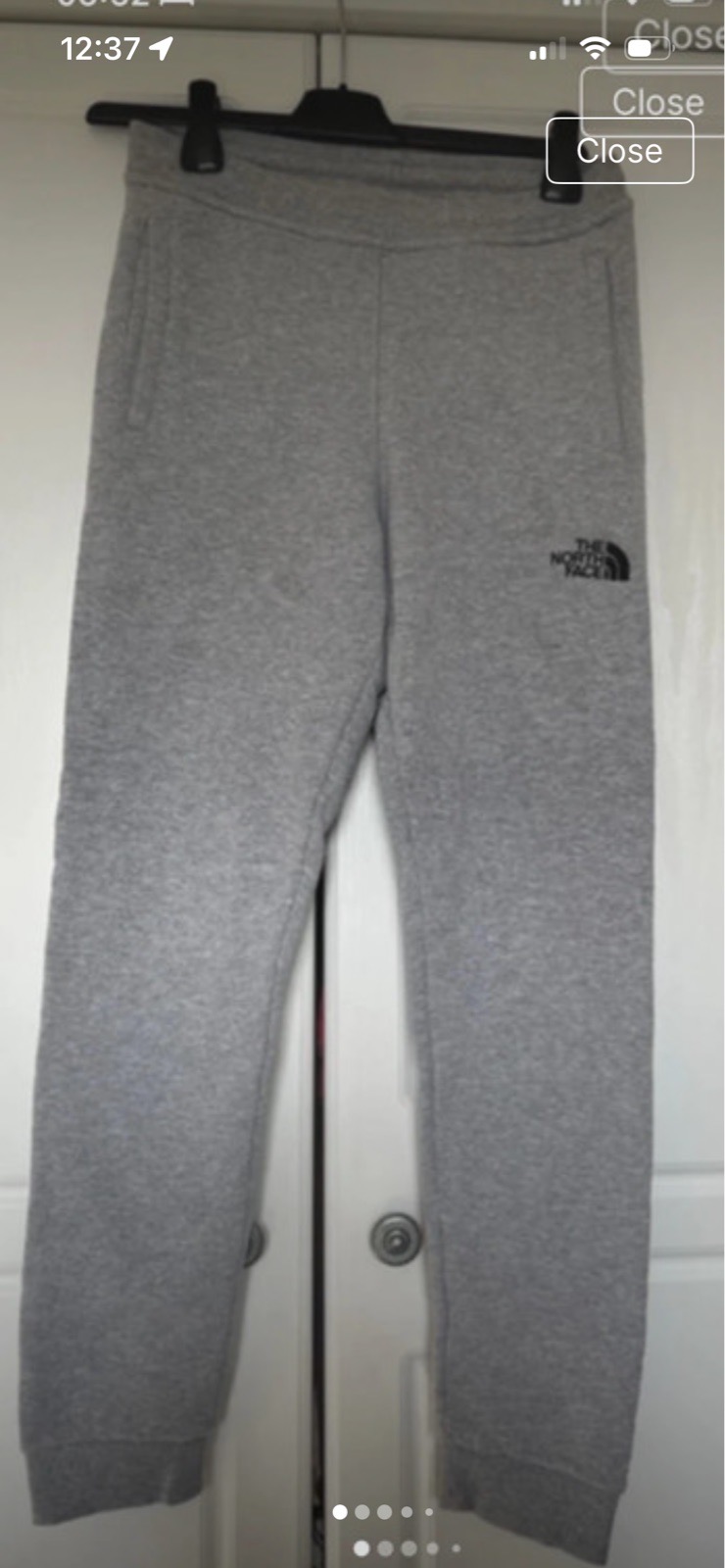 Boys North Face joggers size L approx 12-14