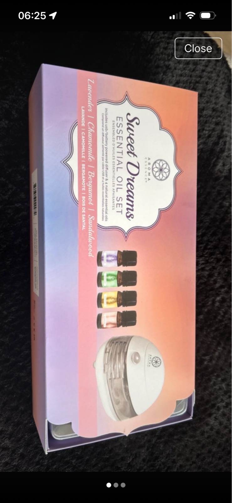 Sweet dreams essential oil set