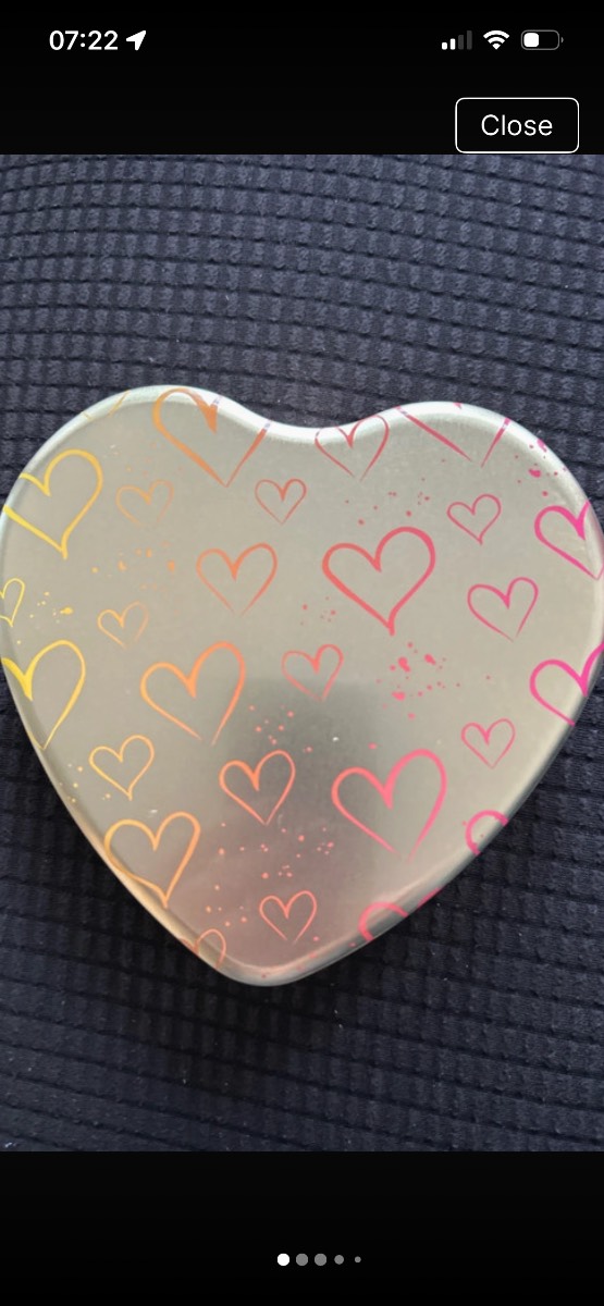 Cute gift tin 6 x 6 inch