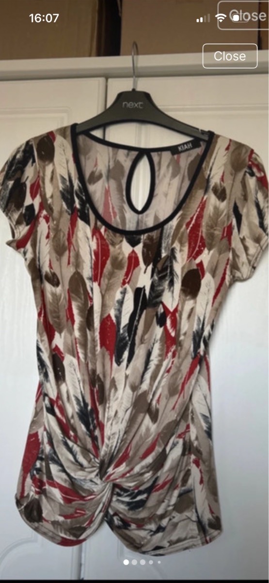 Ladies summer top size 10