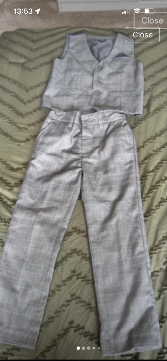 Next boys signature pants & waistcoat aged 4-5