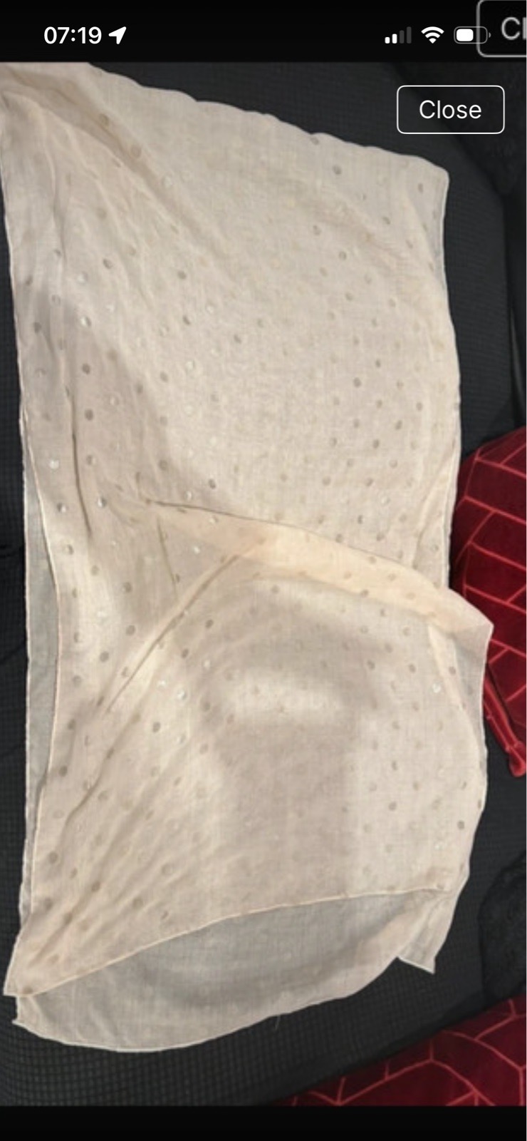 Ladies summer scarf
