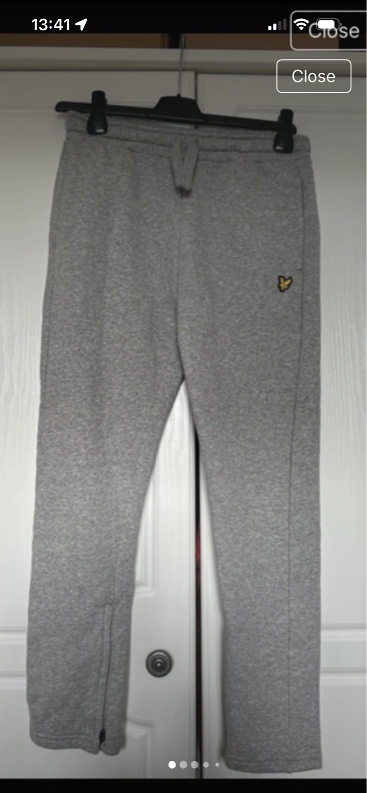 Lyle & Scott grey joggers 12-13