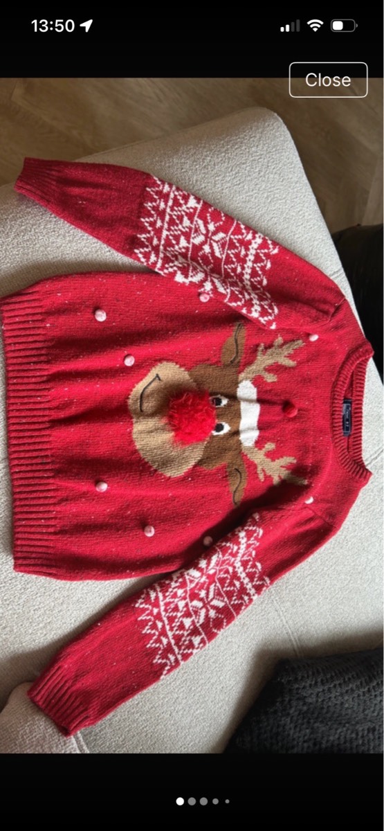 Boys Next Christmas jumper aged 9