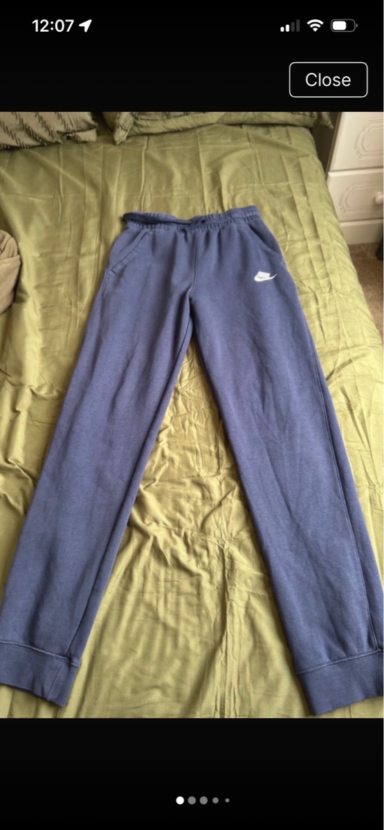 Boys Nike navy joggers size XL 13-15