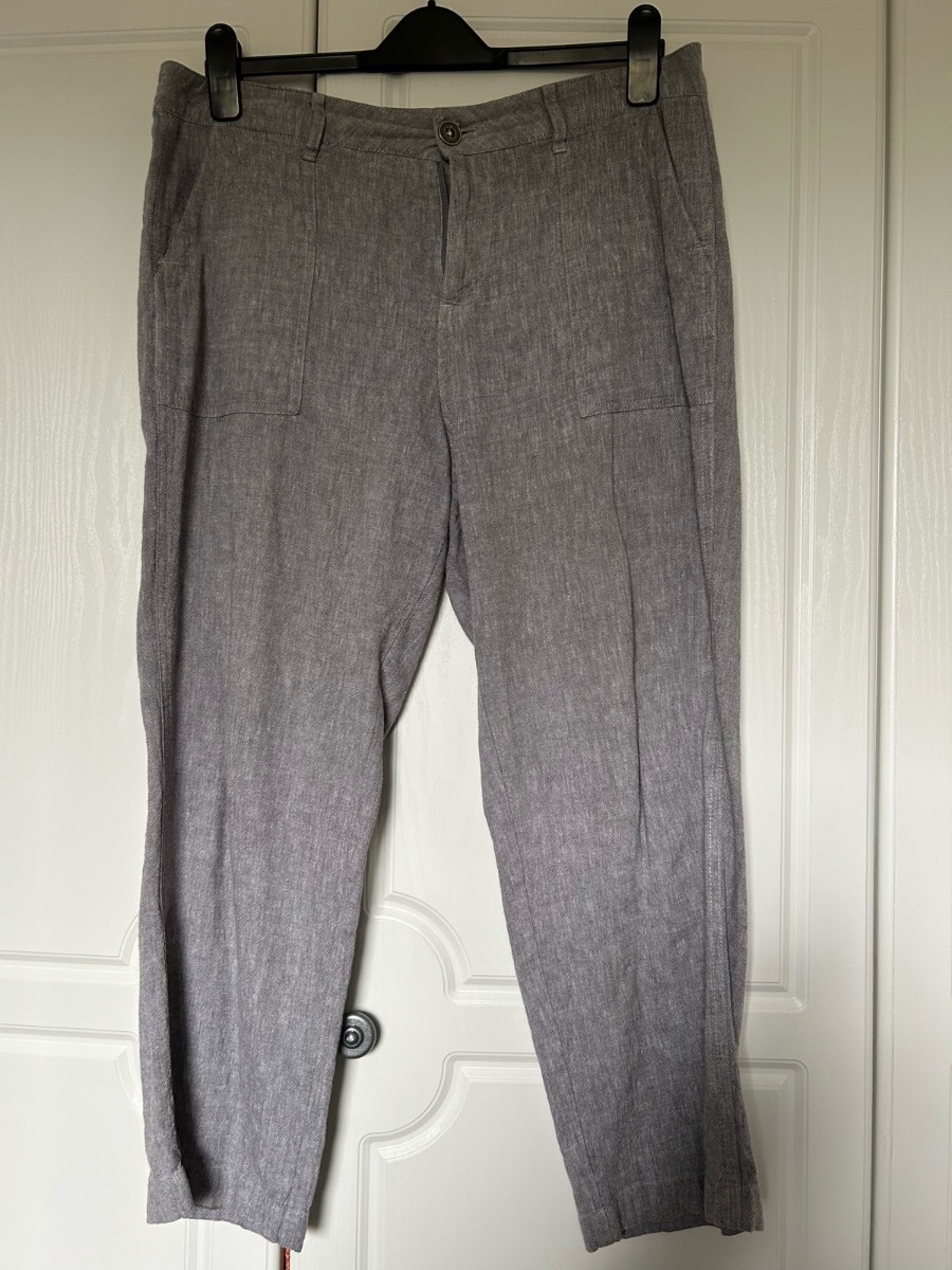 F&F linen blend pants size 12P