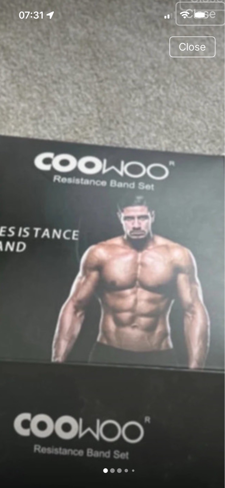 Coowoo resistance bands set