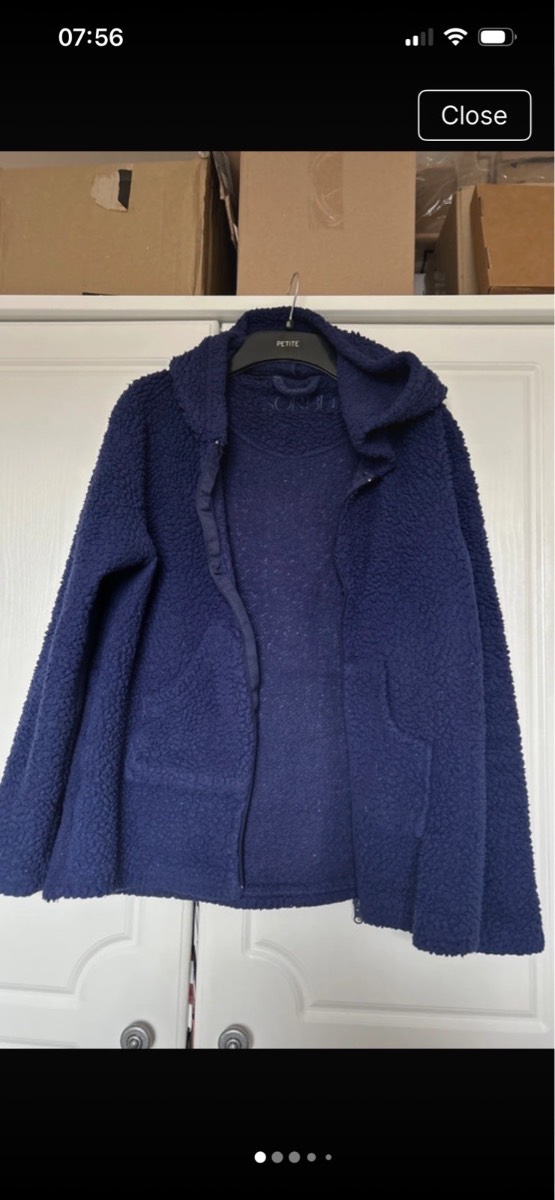 Sorbet lounge top / bed jacket 10-12