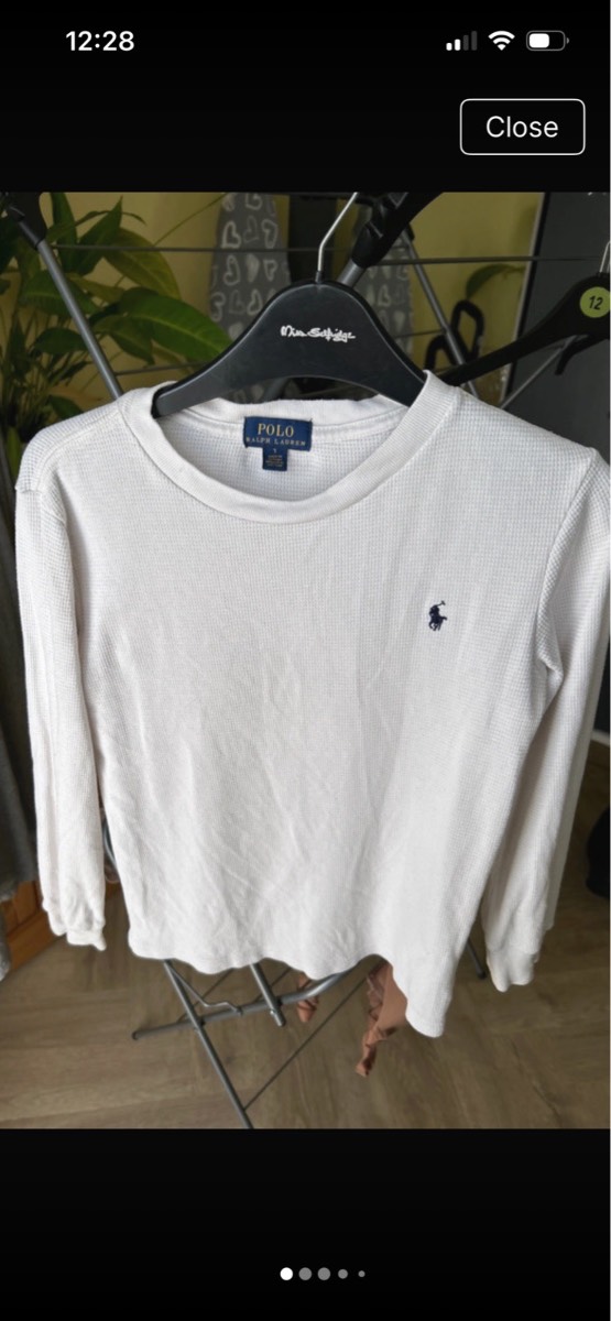 Boys cotton Ralph Lauren top aged 7
