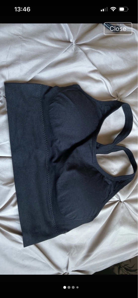 Racer back sports bralet size L 12-14