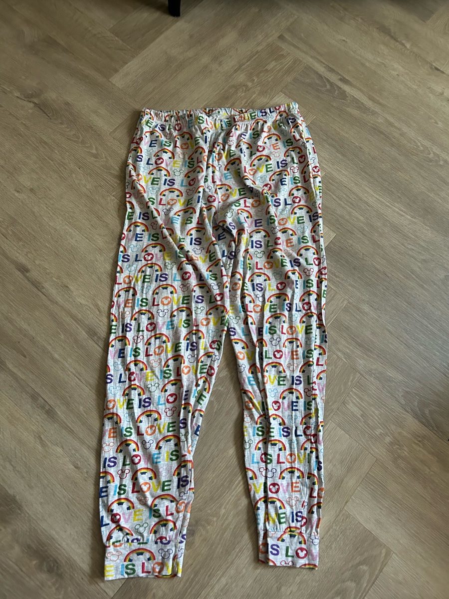 Disney pride cotton pj bottoms size 16-18