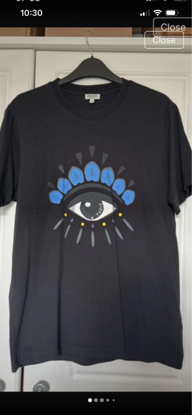 Men’s cotton Kenzo print t shirt size M