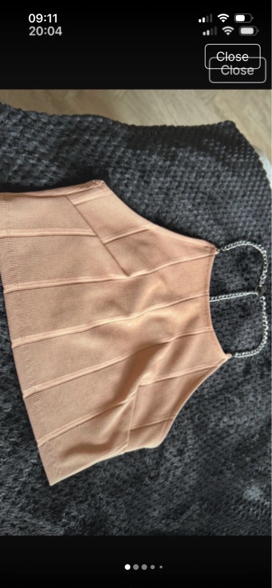 Topshop crop top size 6