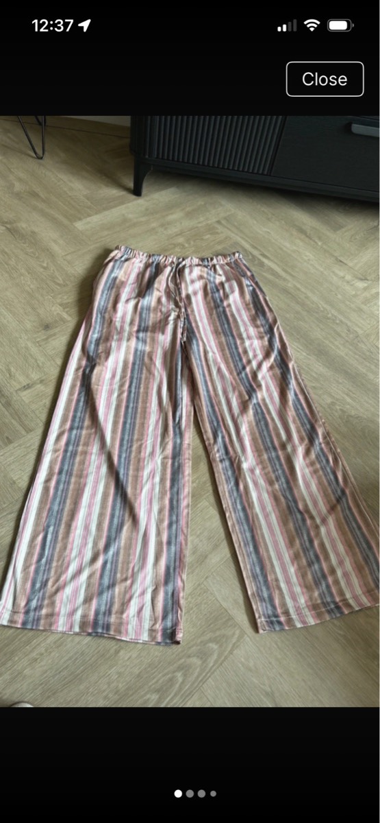 Silky feel wide legged pants size 12-14