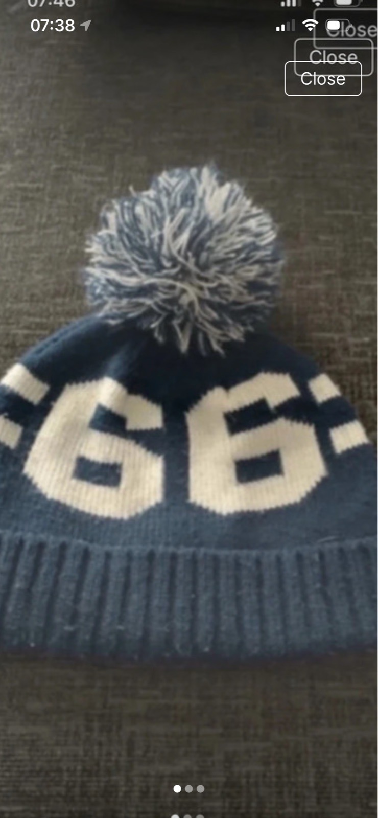 Next beanie aged 3-6