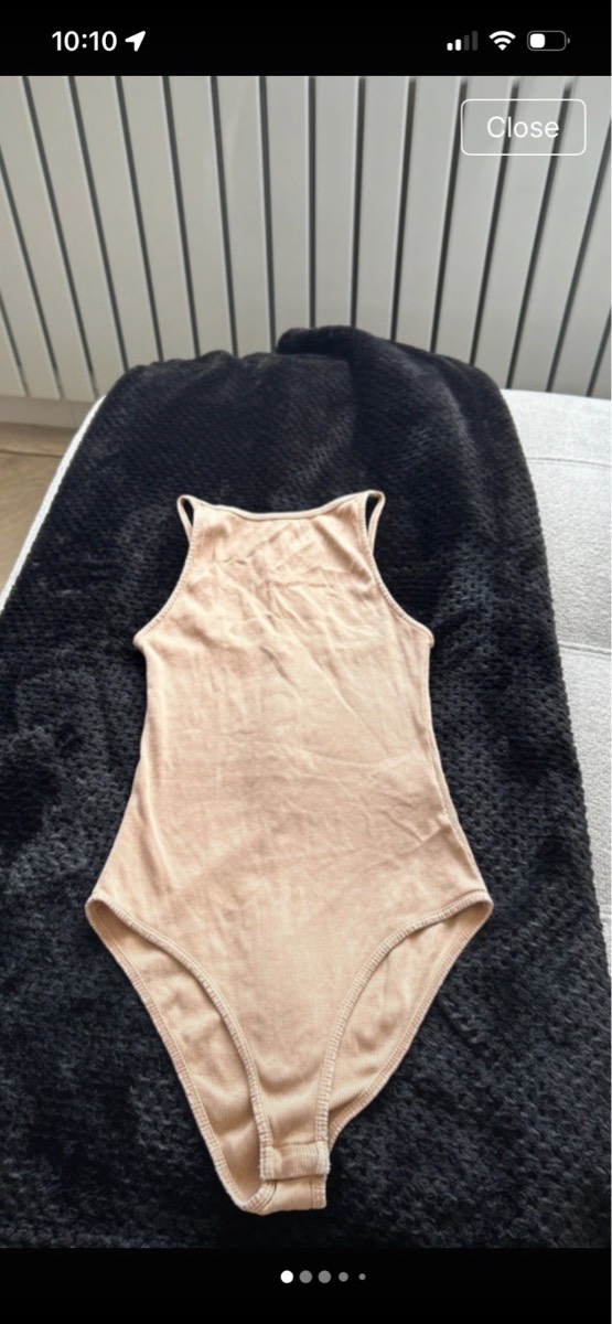 Zara cotton bodysuit size S 8-10