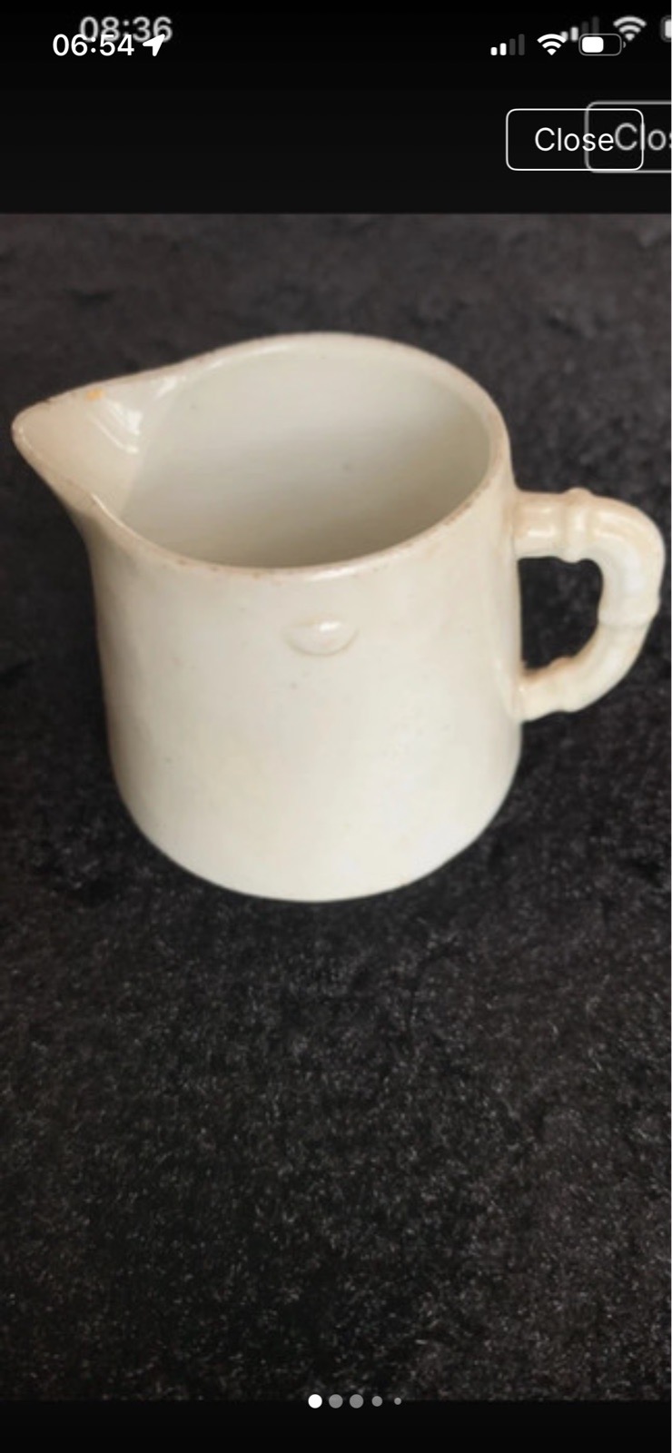 Vintage miniature milk jug