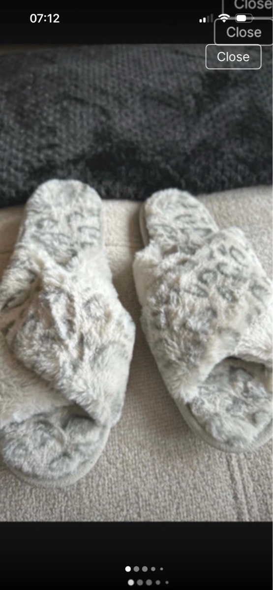 Sainsbury’s TU slippers size 5-6